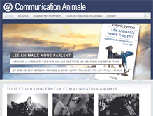 Tablet Screenshot of animauxcom.ch